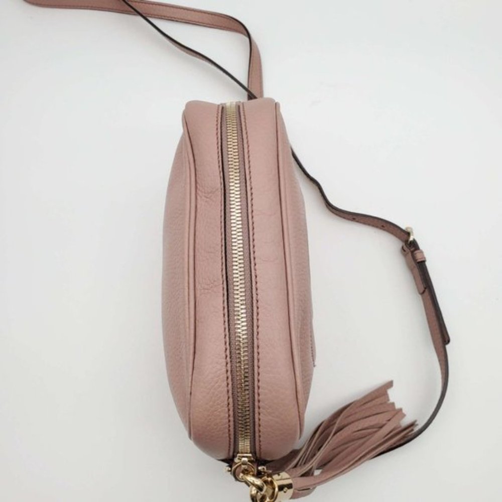 Gucci Disco Soho Camera Leather Crossbody Bag - Picture 8 of 16